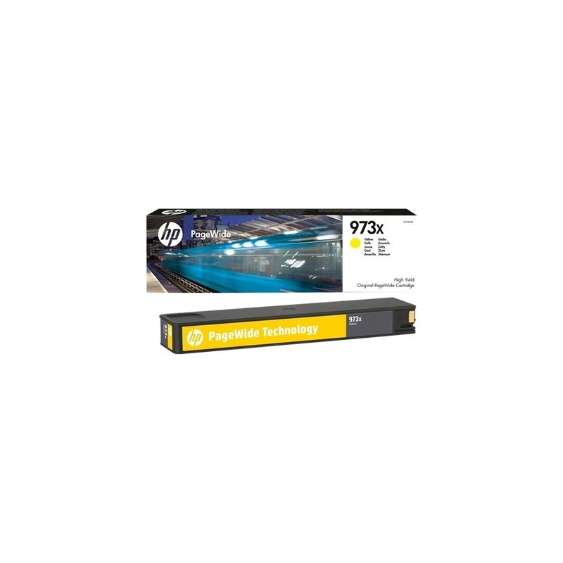 Cartouche d'origine HP 973XL Jaune - PageWide Pro 450/470 Series