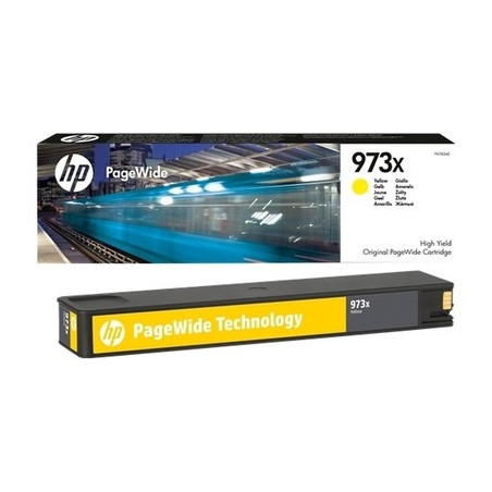 Cartouche d'origine HP 973XL Jaune - PageWide Pro 450/470 Series