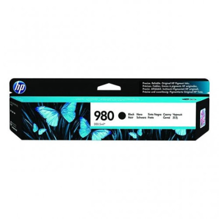 Cartouche HP 980 Noir Origine D8J10A - Référence constructeur 980