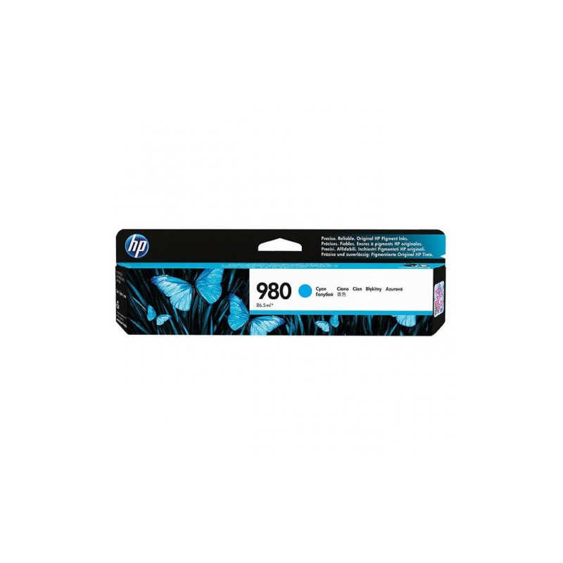 Cartouche Origine HP 980 Cyan - Conforme à l'imprimante
