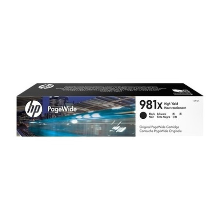 Cartouche d'origine HP 981X Noir pour imprimantes PageWide Enterprise