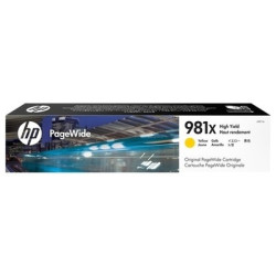 Cartouche d'encre HP 981X Jaune | Origine