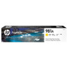 Cartouche d'origine HP 981 Jaune pour imprimantes PageWide Enterprise