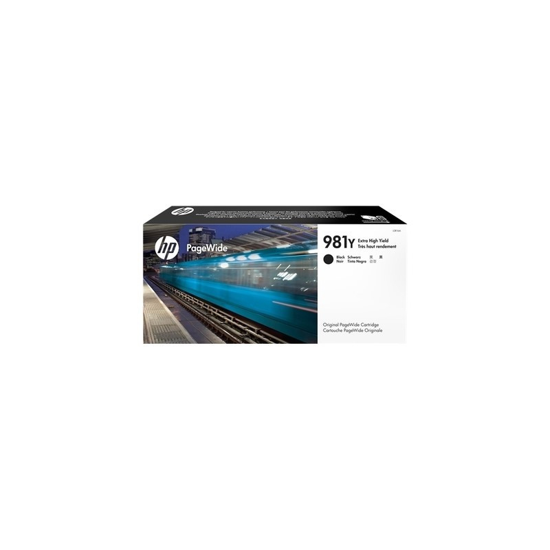 Cartouche d'origine HP 981Y Noir pour PageWide Enterprise
