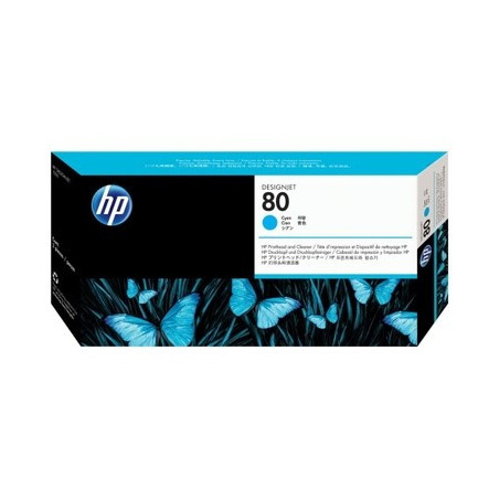 Cartouche Origine HP C4821A Cyan - Référence 80