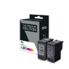 Cartouche Compatible CANON PG40 Noir + Tricolor – 1er Prix (≤ 65c