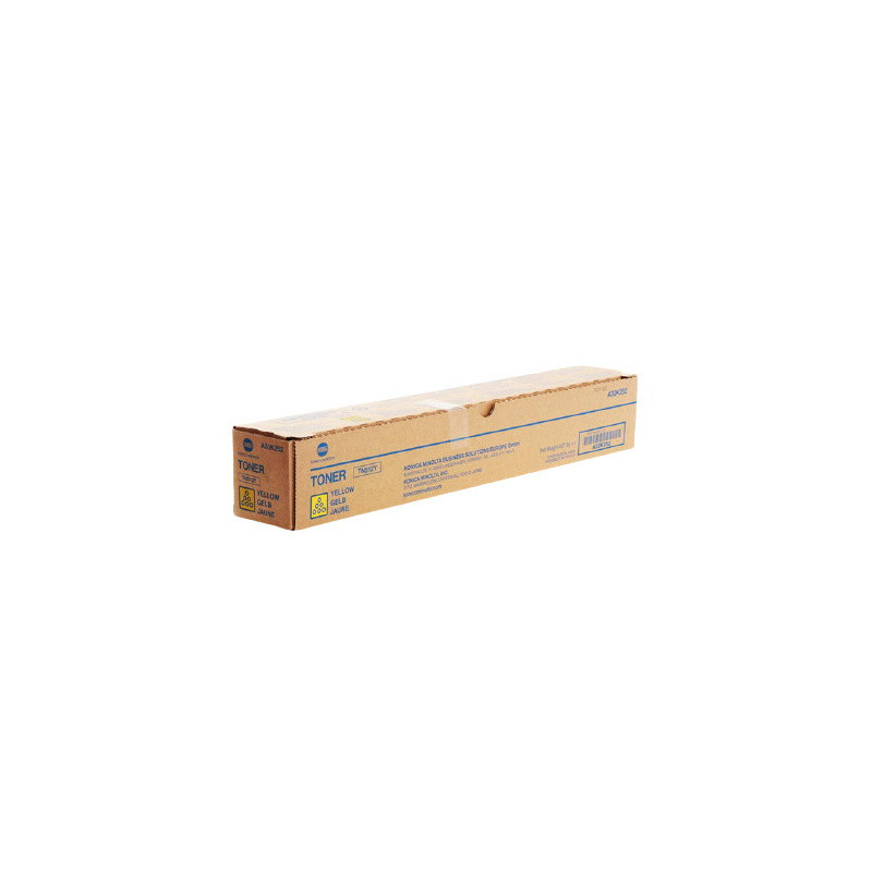 Cartouche jaune d'origine Konica Minolta pour Bizhub C 454 et C 554