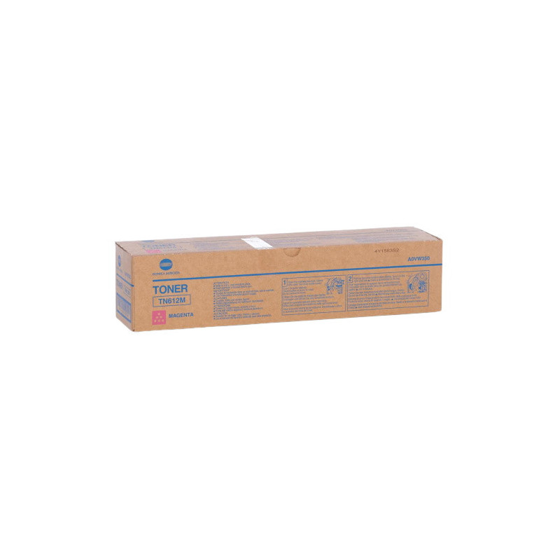 Toner Origine Konica Minolta 612 Magenta - Cartouche officielle