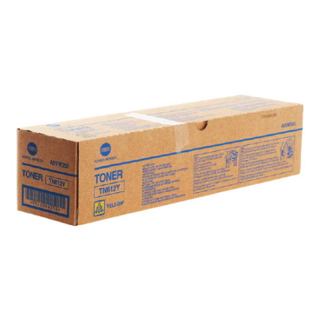 Cartouche jaune Origine pour Konica Minolta, référence 612