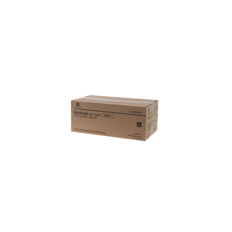 Cartouche origine 24 pour Konica Minolta Bizhub 20, noir, unité