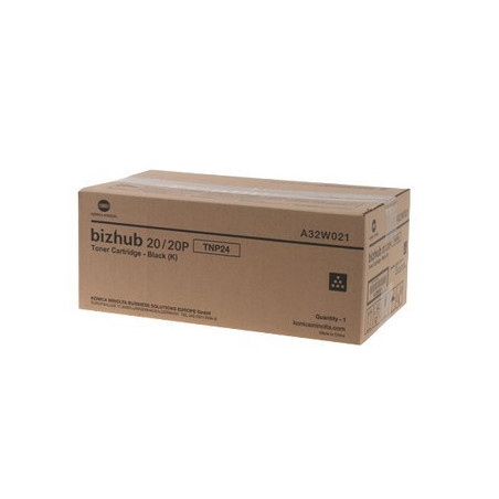 Cartouche origine 24 pour Konica Minolta Bizhub 20, noir, unité
