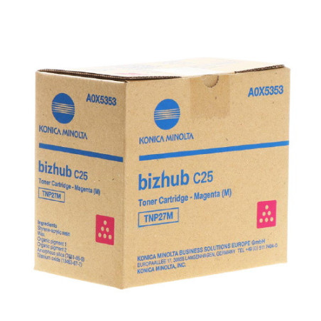 Toner Original Konica Minolta A0X5353 Magenta - Conforme et fiable