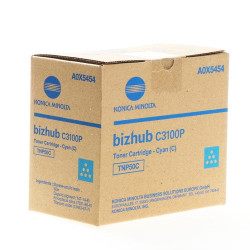 Cartouche cyan Origine Konica Minolta 50 pour Bizhub C3100P