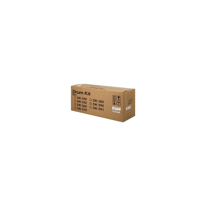 Cartouche/toner noir DK-590 Origine pour imprimantes Kyocera