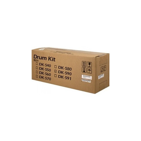 Cartouche/toner noir DK-590 Origine pour imprimantes Kyocera