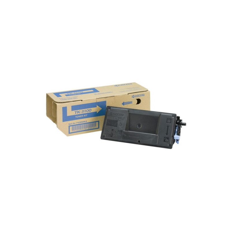 Cartouche noire TK-3100 Origine pour Kyocera — reconnaissance