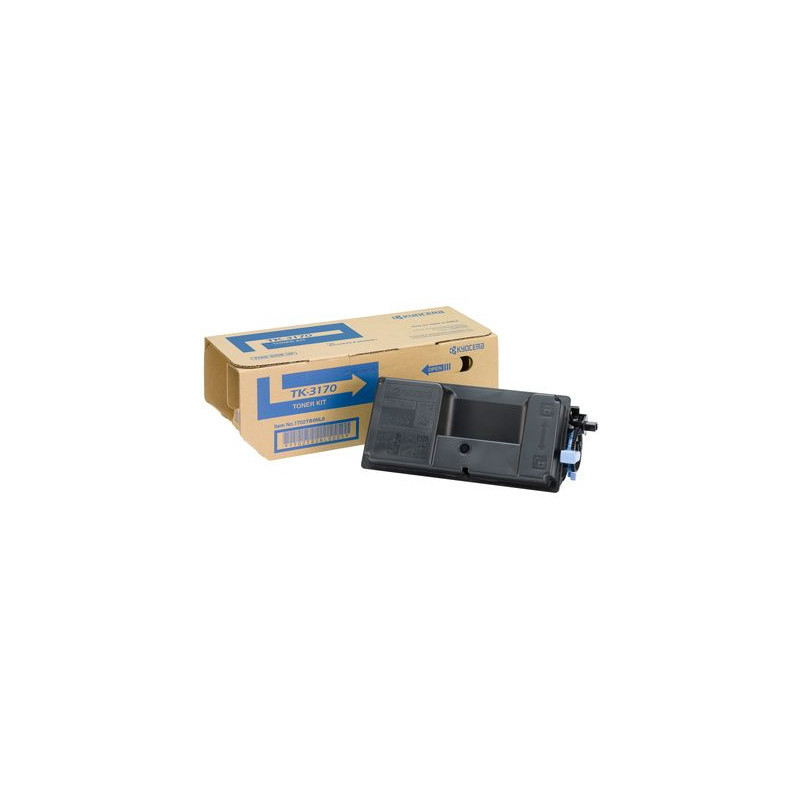 Cartouche d'origine TK-3170K pour Kyocera ECOSYS M3800/P3050, noir
