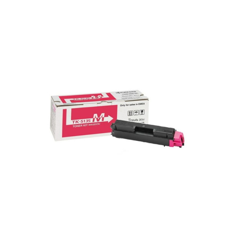 Cartouche Origine Magenta pour Kyocera TASKalfa 260 Series, 5135