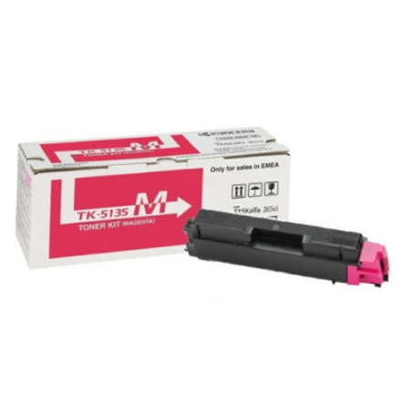 Cartouche Origine Magenta pour Kyocera TASKalfa 260 Series, 5135