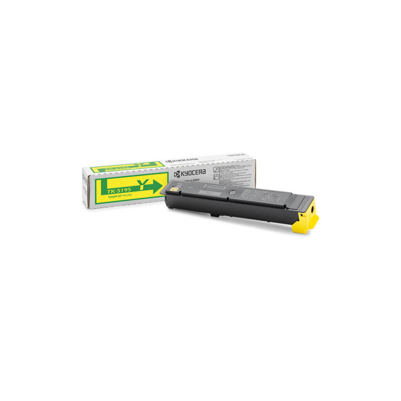 Cartouche jaune d'origine Kyocera 5195 pour TASKalfa 306/307/308 ci