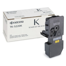 Cartouche noire Origine pour imprimantes Kyocera, référence 5220