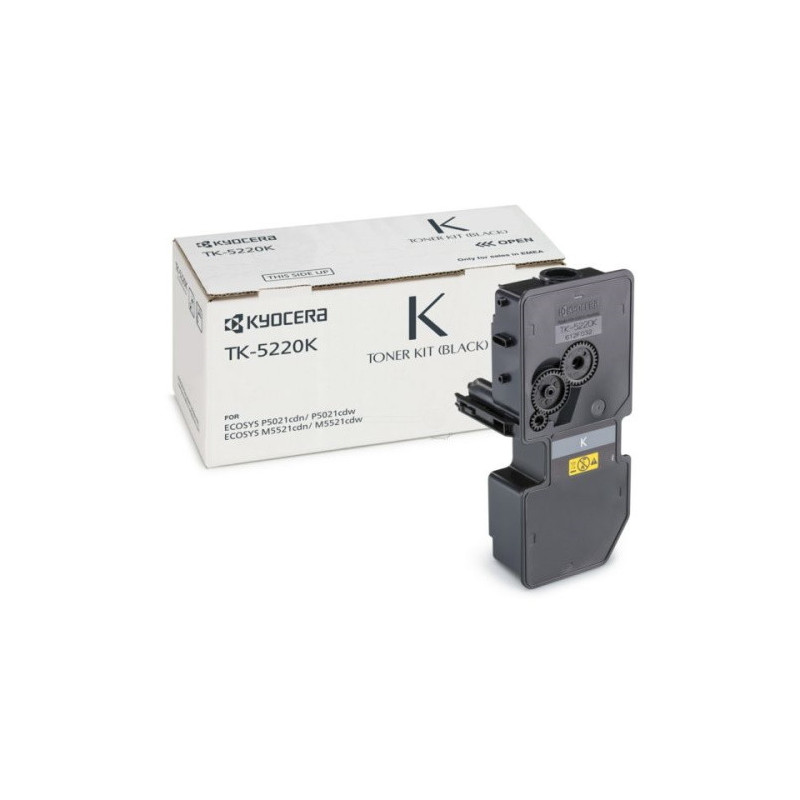 Cartouche noire Origine pour imprimantes Kyocera, référence 5220