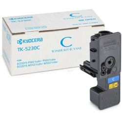 Cartouche cyan d'origine Kyocera 5230 pour imprimantes ECOSYS M/P