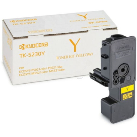 Cartouche jaune Origine Kyocera 5230 pour ECOSYS M/P 5521/5021