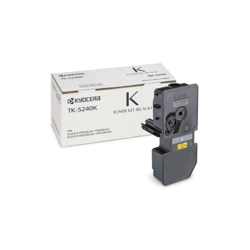 Cartouche d'origine TK-5240K Kyocera pour imprimantes ECOSYS
