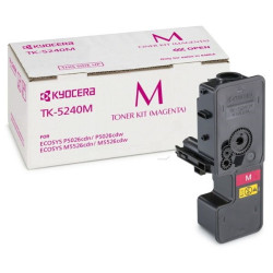 Cartouche d'origine TK-5240M pour imprimantes Kyocera ECOSYS M5526 &