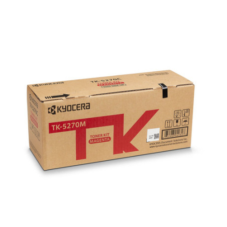 Cartouche Magenta TK-5270 Origine pour Kyocera ECOSYS M6230/M6630