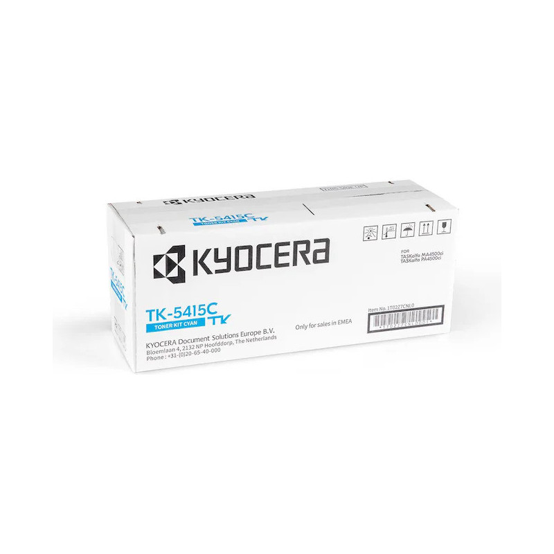 Cartouche cyan TK-5415 pour Kyocera TASKalfa MA/PA 4500 ci - Origine