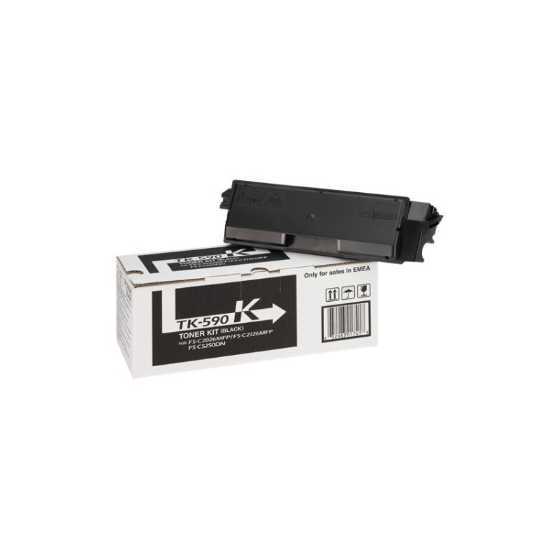 Cartouche Origine Noir pour imprimantes Kyocera, conforme garantie
