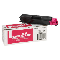 Cartouche Magenta Origine Kyocera 1T02KVBNL0 TK590M - Conforme