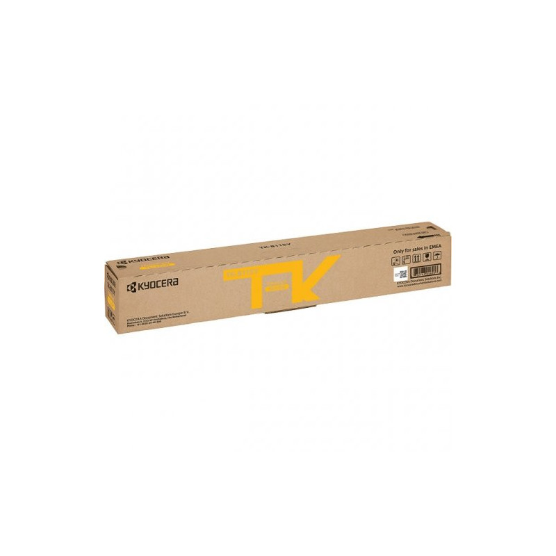 Cartouche Origine Jaune TK-8115 pour Kyocera ECOSYS M 8100 Series