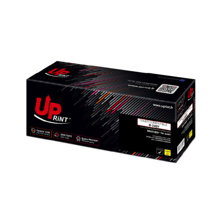Cartouche Jaune Premium UPrint pour Brother TN249, compatible