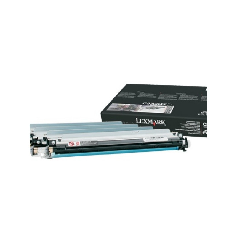Tambour Origine Lexmark C53034X Noir/Cyan/Magenta/Jaune - Référence