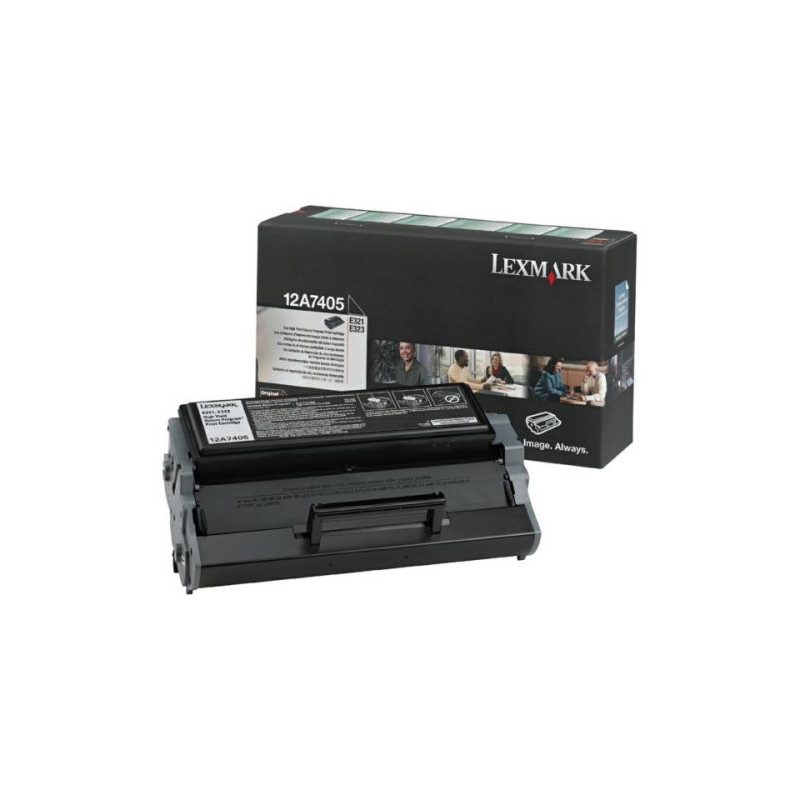 Cartouche Origine Lexmark 12A7405 pour E321 E323