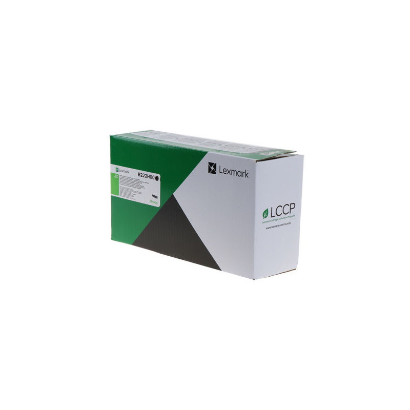 Cartouche laser Origine Lexmark 222H pour imprimantes compatibles