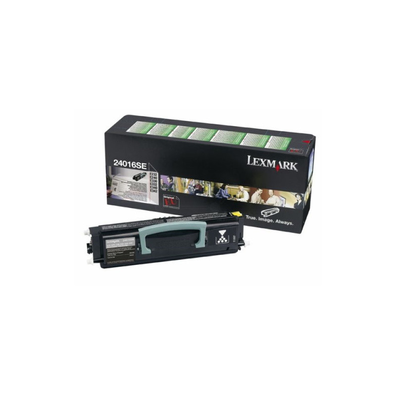 Cartouche/toner Origine Lexmark 24016SE, noir, 2500 pages