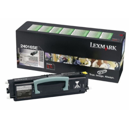 Cartouche/toner Origine Lexmark 24016SE, noir, 2500 pages