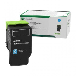 Toner laser Lexmark 332H Cyan | Origine