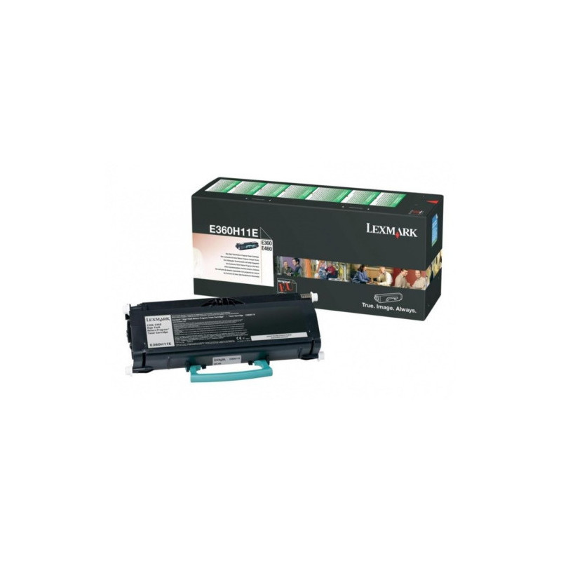 Cartouche Origine Lexmark E360H11E pour E360/E460, noir, 9000 pages