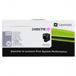 Toner laser Lexmark 24B6718 Magenta | Origine
