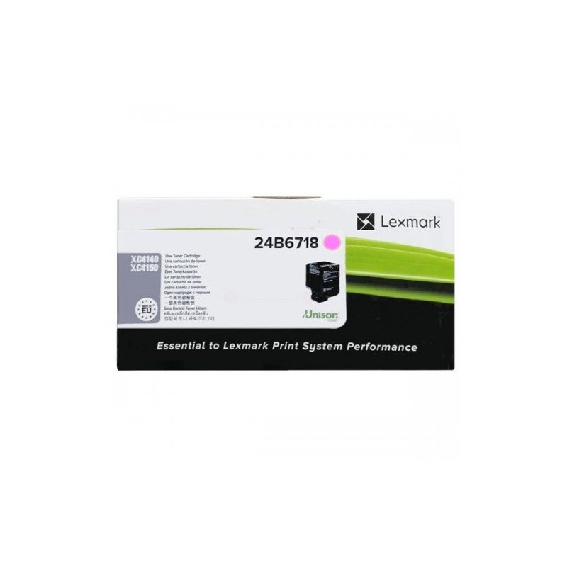 Cartouche Origine Magenta 24B6718 pour Lexmark XC 4100 Series