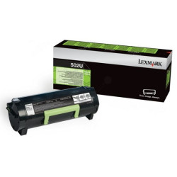 Toner Lexmark 50F2U00 / 502U Noir 20 000 pages MS610 | Origine