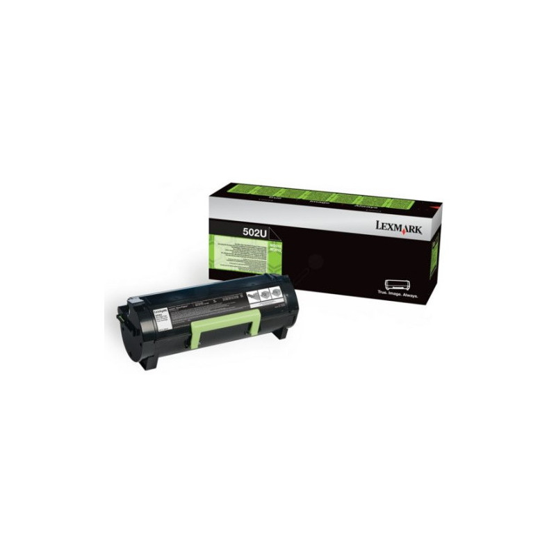 Toner Lexmark 50F2U00 / 502U Noir 20 000 pages MS610 | Origine