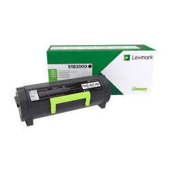 Cartouche noire Lexmark 51B2000 Origine pour MS 317/417/517/617 dn/dhn