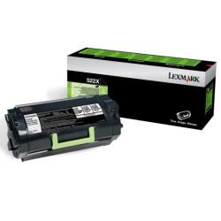 Toner laser Lexmark 522X Noir | Origine