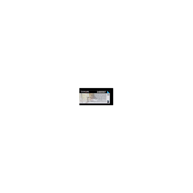 Cartouche cyan Lexmark 540 Origine pour XS 540/544/548 - Conforme et